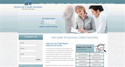 Desktop Screenshot of nationalcreditmasters.com